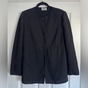 BILL BLASS SAKS FIFTH AVENUE Designer Jacket Blazer 10 ~ L - Vintage Minimalist